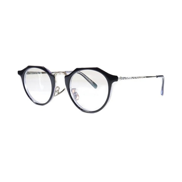 Stancey Ramars M84 Black Round Glasses Frames Unisex - Picture 10 of 10